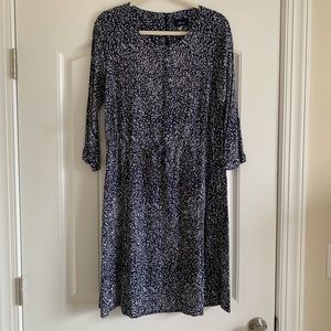 Joules navy speckled dress. Size 10. Great condition